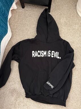 Simple Gospel Black Hoodie Tag - XL